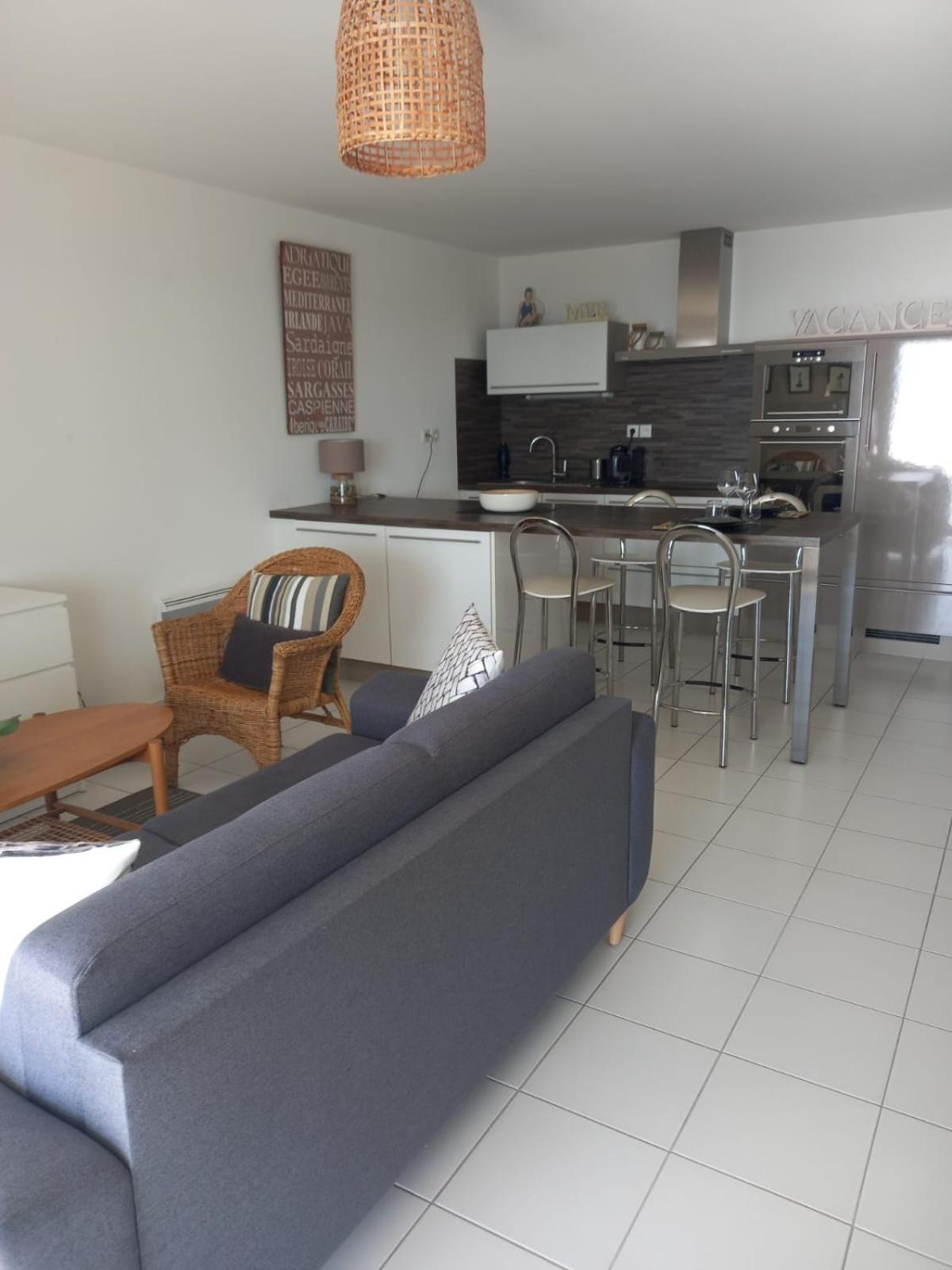 Penmarcʼh Reve Bleu - Vue Mer Exceptionnelle - Wifi - Draps Et Serviettes Inclus - Balcon Avec Mobilier De Jardin 아파트 외부 사진